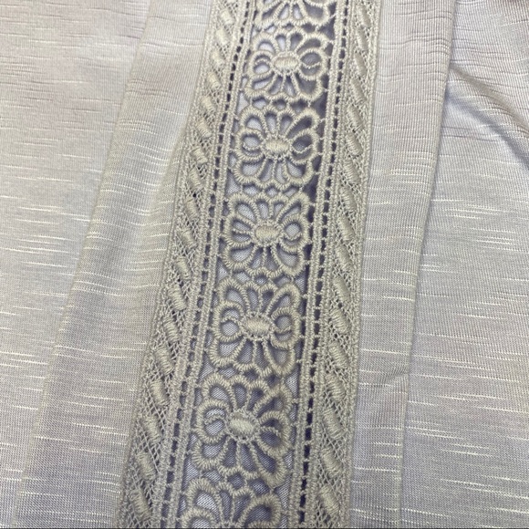 ANTHROPOLOGIE DELETTA Lavender Crochet Top - Picture 8 of 12